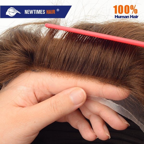 newtimes hair silk top base top quality long human hair full medical wig for women