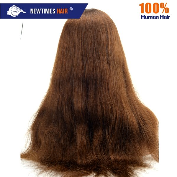 newtimes hair silk top base top quality long human hair full medical wig for women