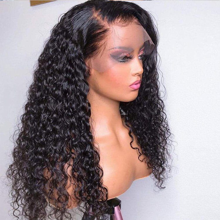 40 inch Straight human lace wig transparent swiss hd lace wig full lace human hair wigs for black women