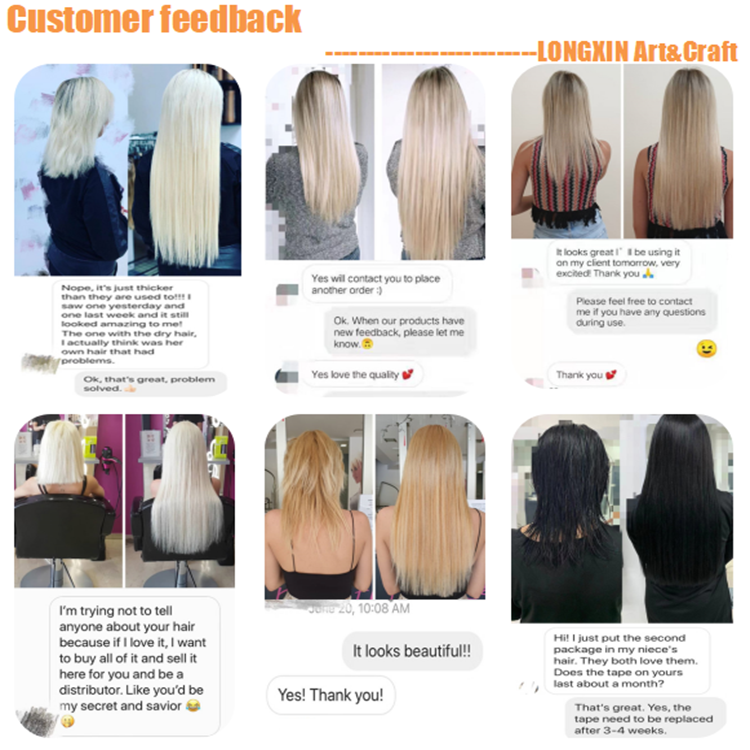 unprocessed human hair wigs Italian keratin tip nail tip human hair extension