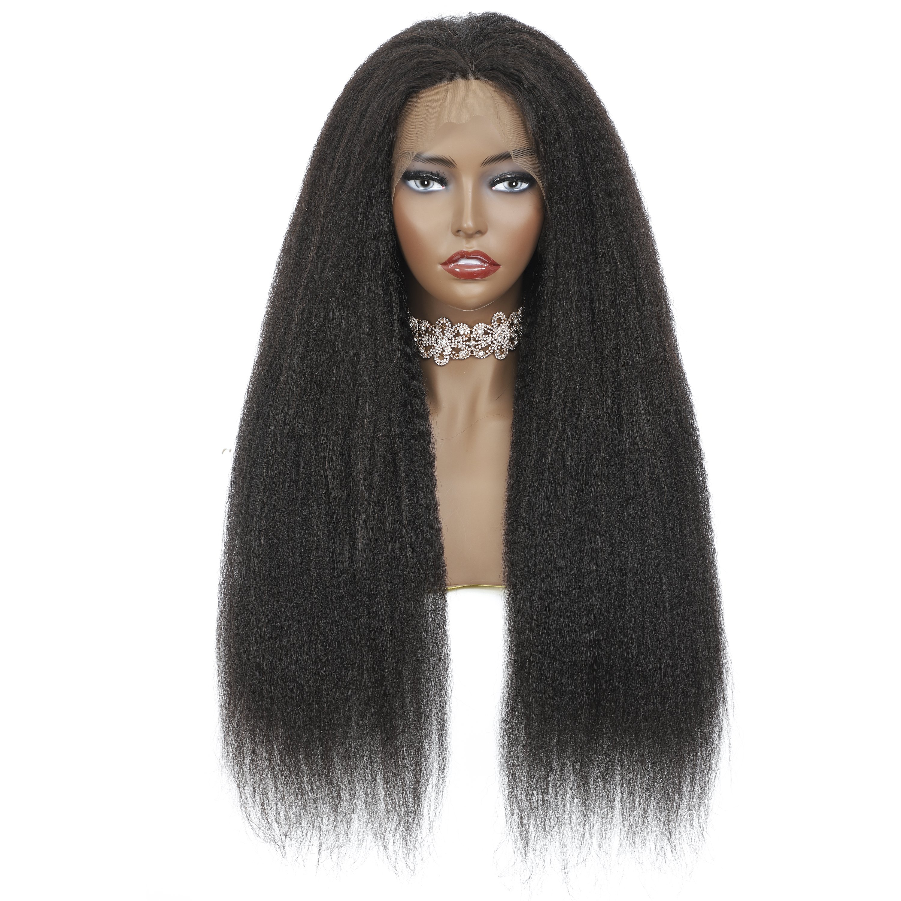 All Styles Virgin Human Hair Wig HD Lace Front 13x4 13x6 Kinky Straight Yaki Wig Brazilian Lace Frontal Wig For Black Women