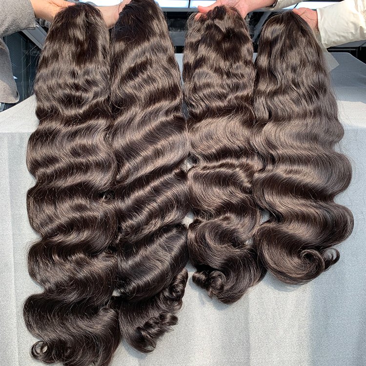 raw cambodian human hair hd transparent 13x4 Full Frontal raw body wave vietnamese virgin human hair wig