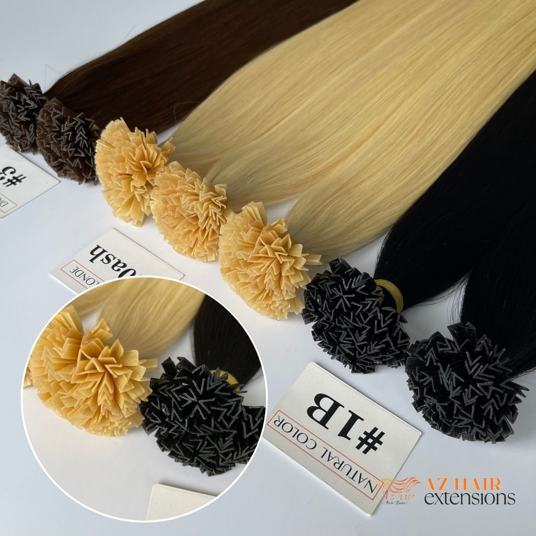 New Arrival Prebonded Vietnamese Keratin V Tip Hair Extensions Double Drawn 100% Cuticle Aligned Virgin Hair For Sale