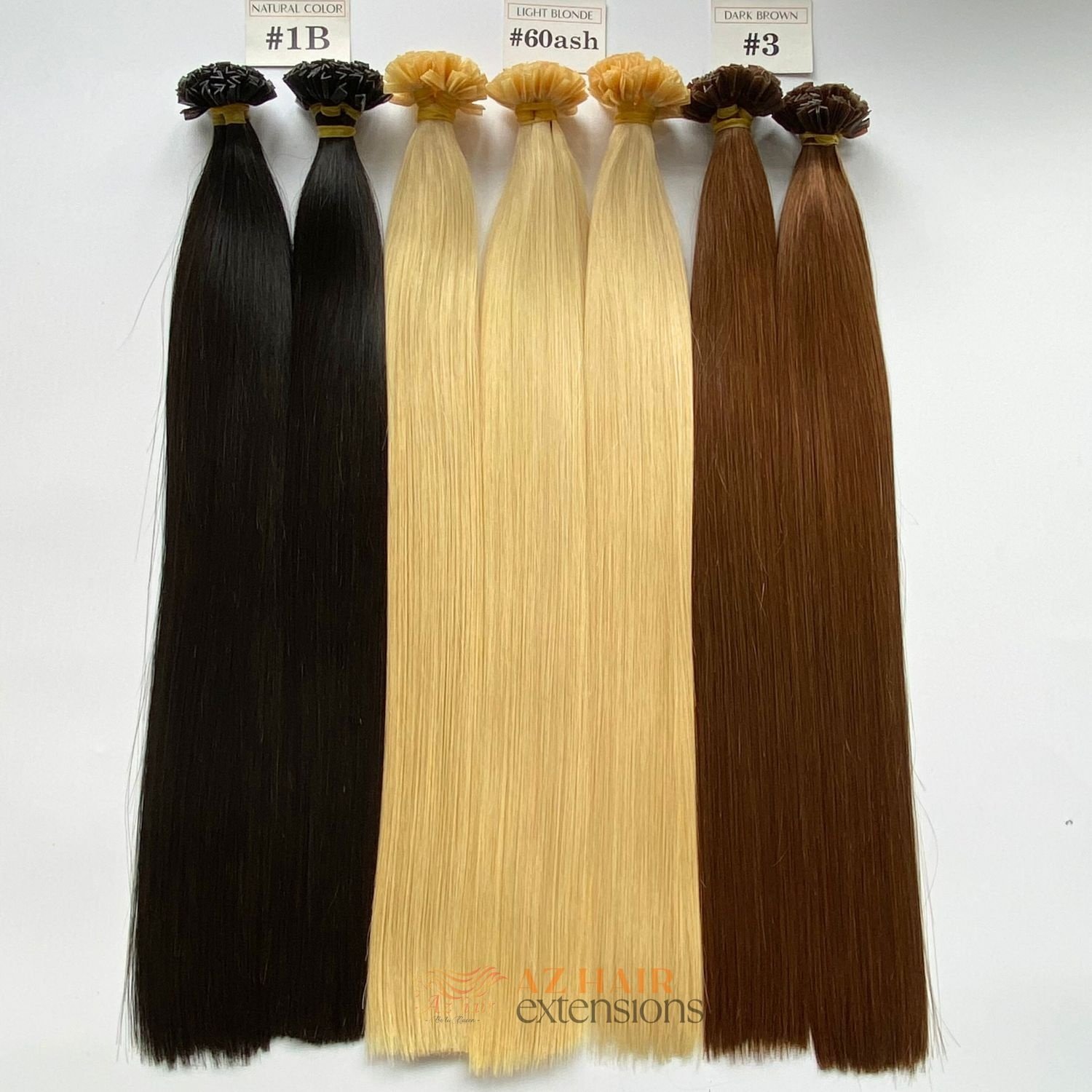 New Arrival Prebonded Vietnamese Keratin V Tip Hair Extensions Double Drawn 100% Cuticle Aligned Virgin Hair For Sale
