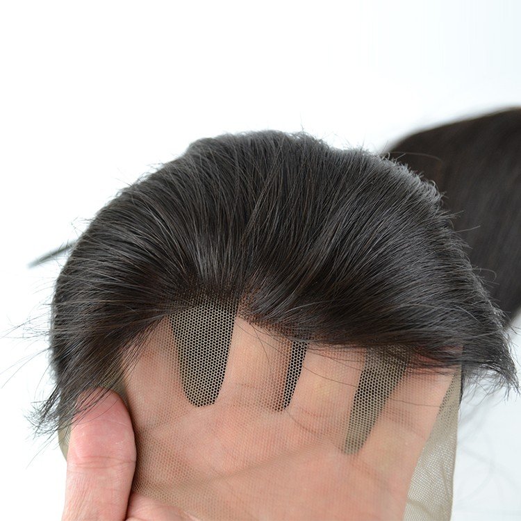 Fashion 100% Human High Quality Natural Color Lace Wig For Black Women,Hd Full Lace Human Hair Wigs
