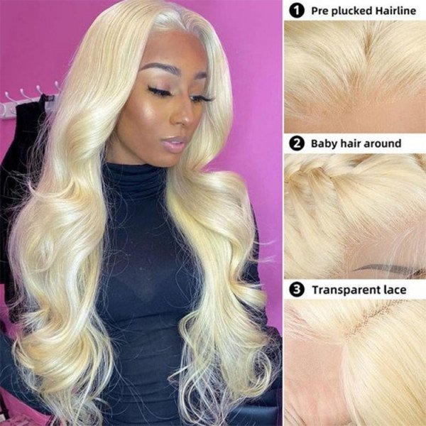 5x5 hd glueless lace closure wig woman hair wigs 613 hd full lace wig human hair