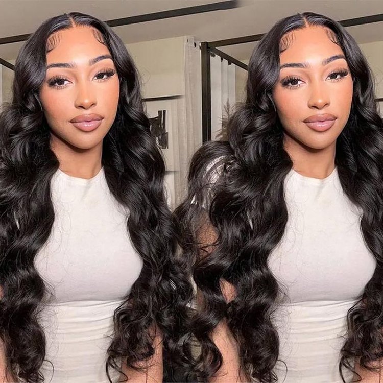 Wholesale Wig Vendors Brazilian Natural Wig Human Hair Lace Front Virgin Peruvian Hair Wigs For Black Woman Body Wave
