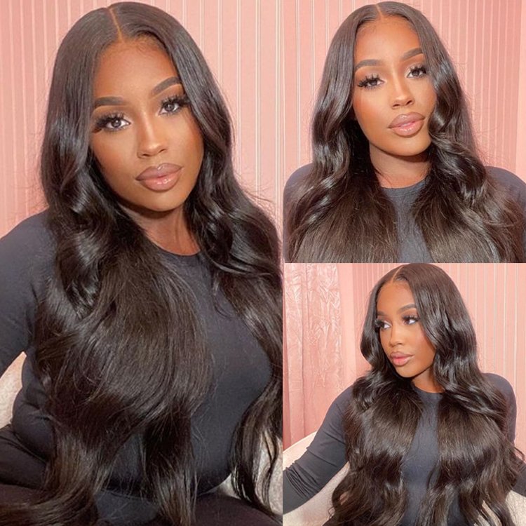 Wholesale Wig Vendors Brazilian Natural Wig Human Hair Lace Front Virgin Peruvian Hair Wigs For Black Woman Body Wave
