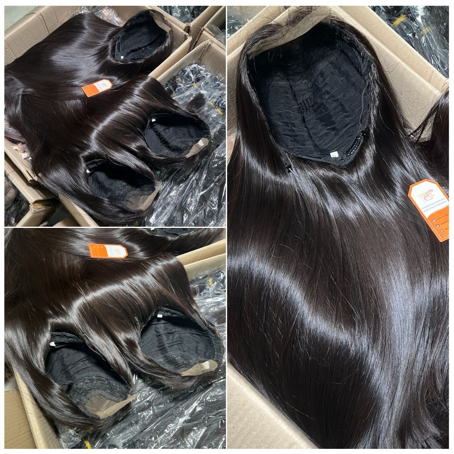 European Double Drawn Russian Human Wig Hair Extension High Quality Natural Color Remy Hair Extension