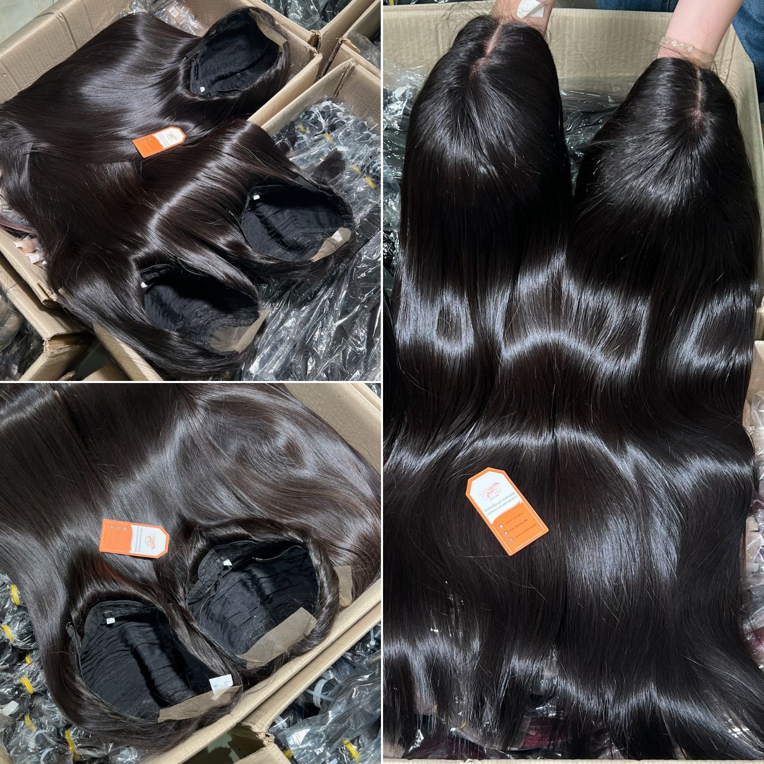 European Double Drawn Russian Human Wig Hair Extension High Quality Natural Color Remy Hair Extension