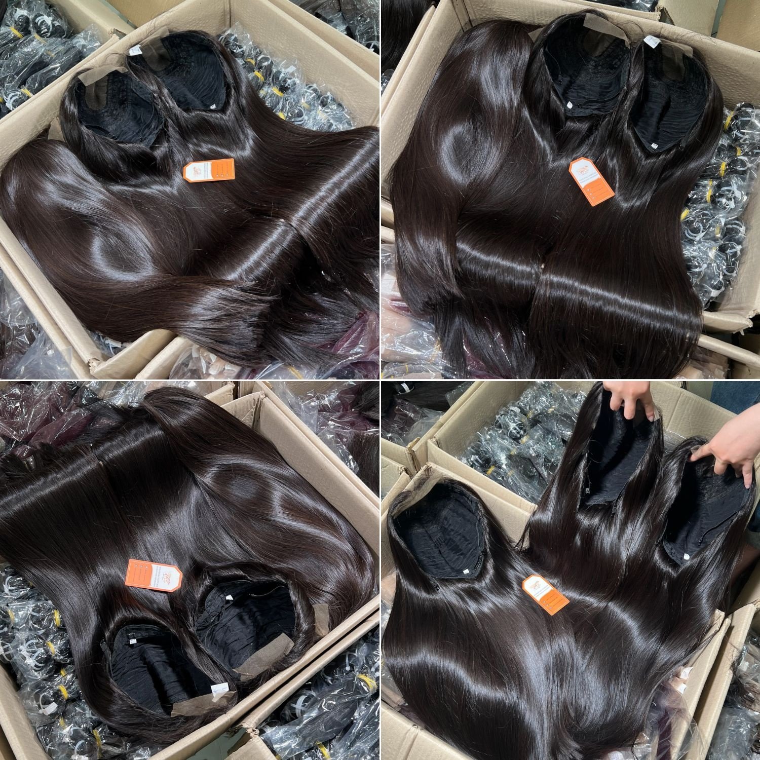 European Double Drawn Russian Human Wig Hair Extension High Quality Natural Color Remy Hair Extension