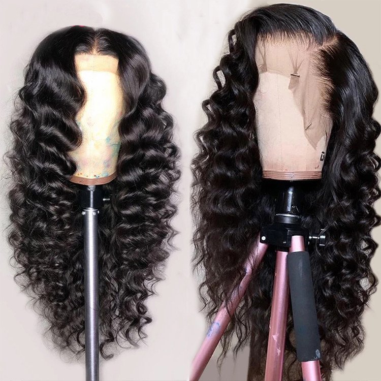 13x4 13x6 Lace Front Wigs Loose Wave 12a Grade Brazilian Hd Lace Frontal Human Hair Wig Transparent Swiss Lace Front Wig