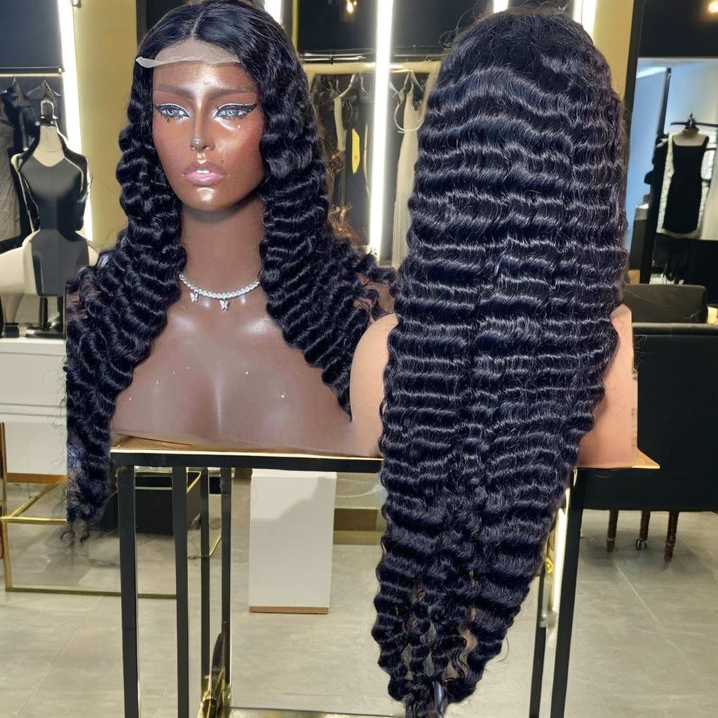 Loose deep Wave Lace Front Human Hair Wigs for Black Women Full Hd Frontal Wig Human Hair Wigs
