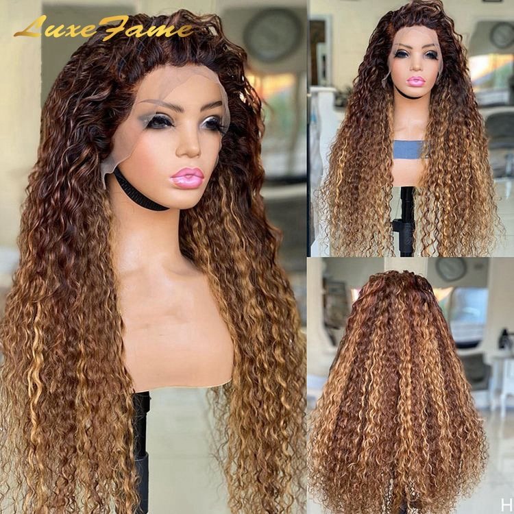 Wholesale Price Deep Curly Full Lace Human Hair Wig,Swiss Human Lace Wig,Full Lace Human Hair Wig Curly