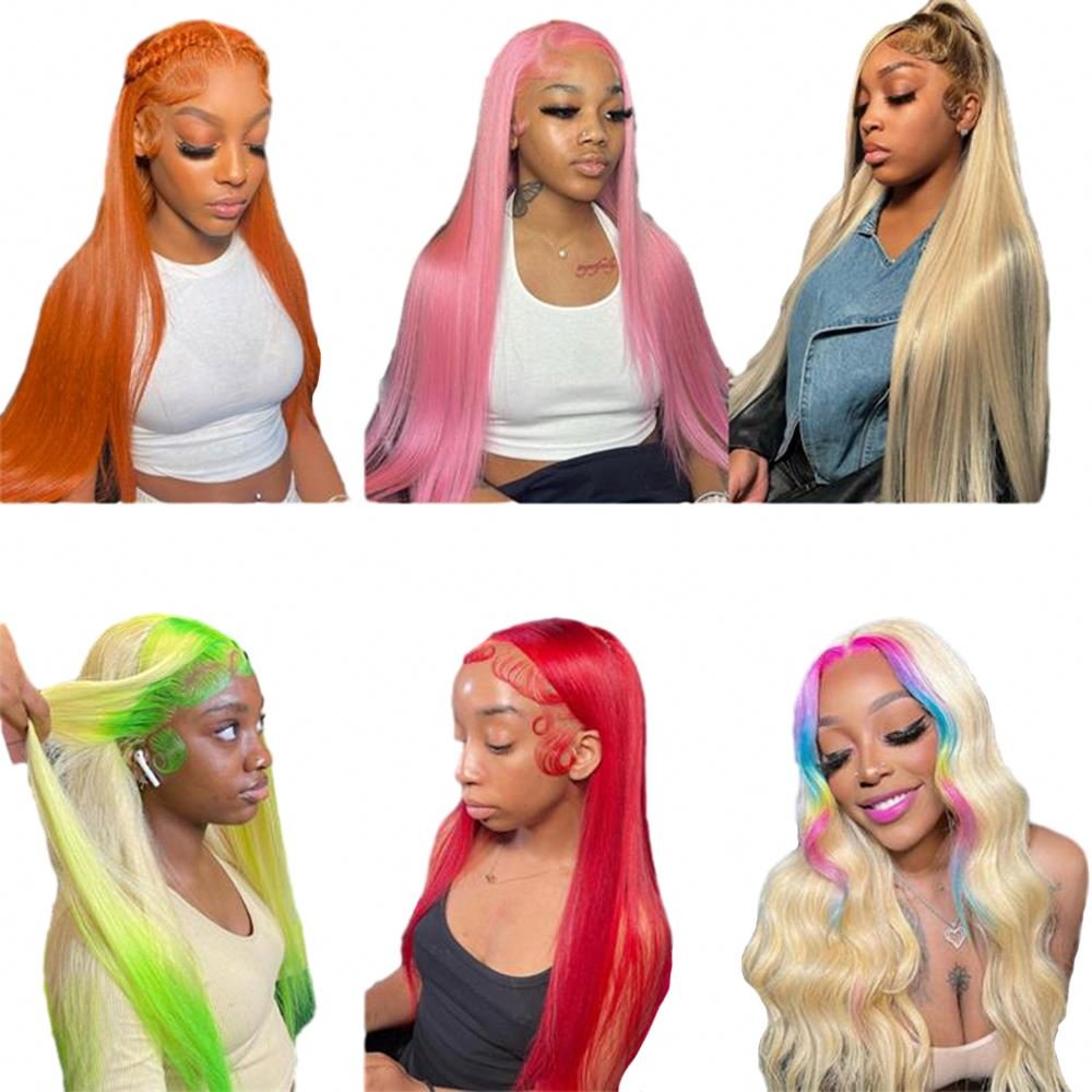 Full Lace Human Hair Wig,100% Human Hair 613 Full Lace Wig with Baby Hair,full Lace Wig Vendor Blonde 40 Inch Hd Brazilian Long