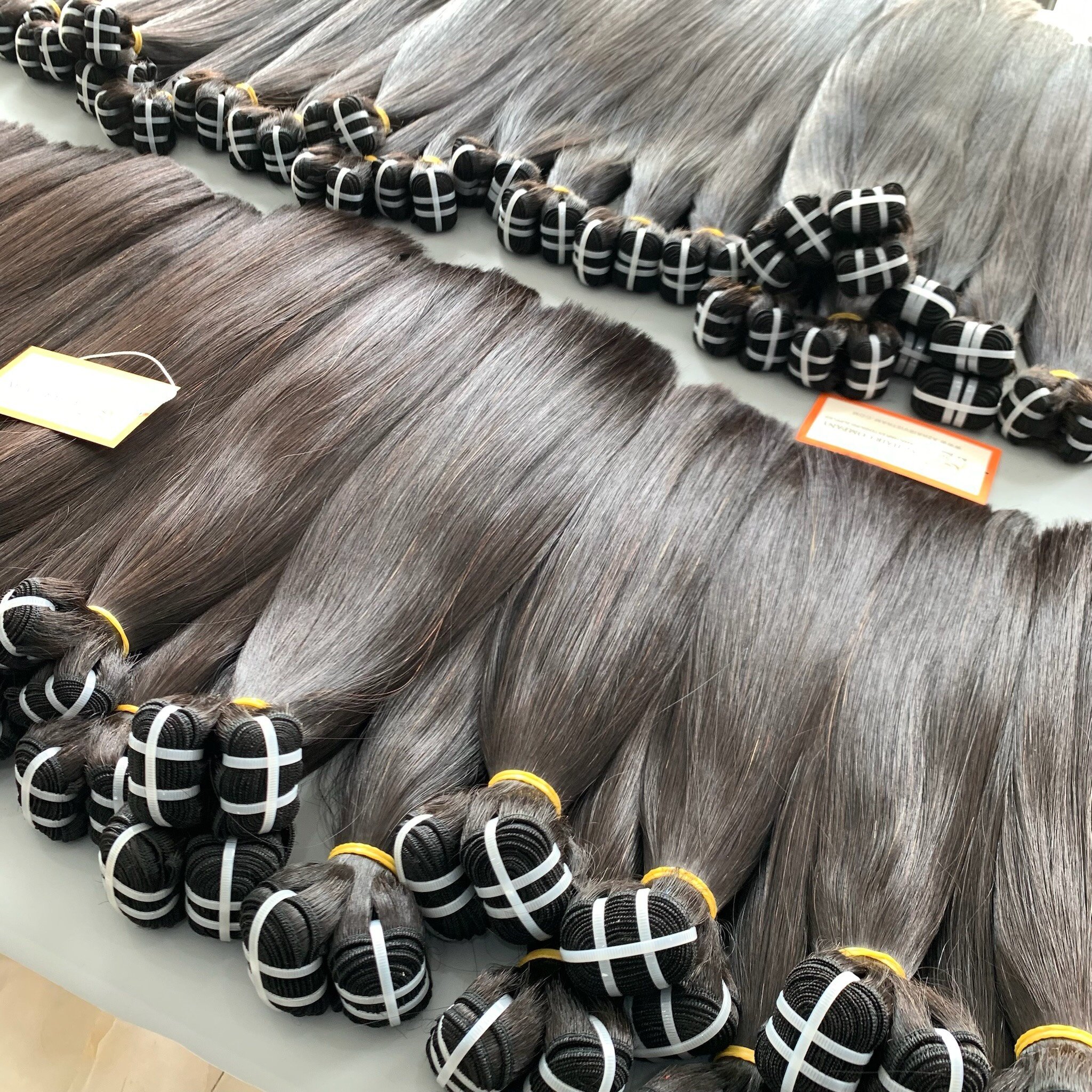 Wholesale Virgin Hair Vendors Super Double Drawn Weft Hair Bundles Vietnamese Human Hair Extensions Long Lasting