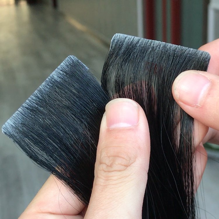 Raw Hair Russian Remy Double Drawn injected Tape Hair Extension Cuticle Aligned Seamless invisible Tape in Hair Extensions