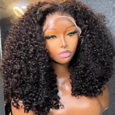 Kinky Curly Perruque Human hair Pre Plucked Lace Curly Bob Wig Bleached Knots Vietnamese Human Hair HD Lace Front Glueless Wig