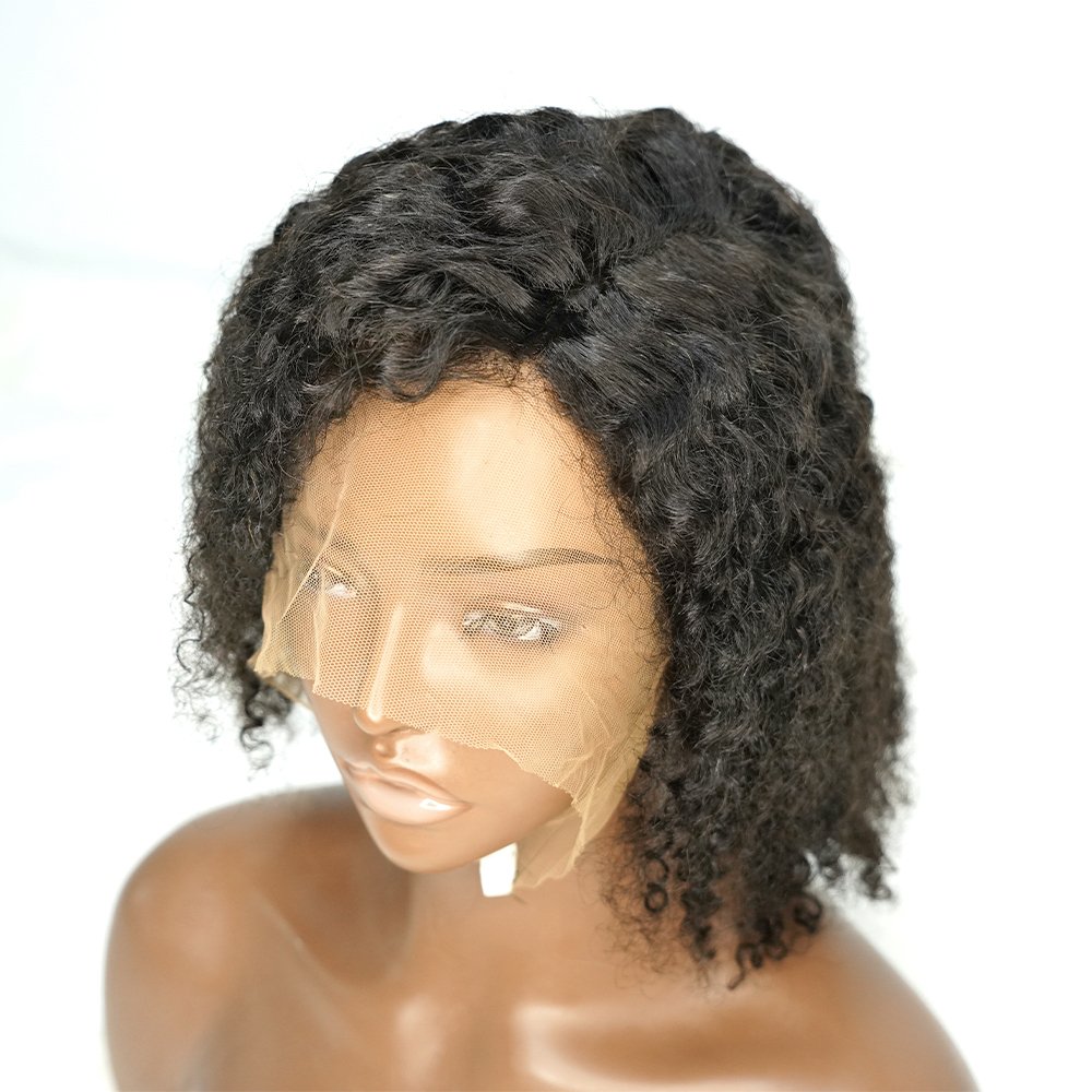 Wholesale Raw Hair Glueless Wigs Lace Front Wigs Short Bob Curly Full Hd Lace Frontal Brazilian Human Hair Wigs