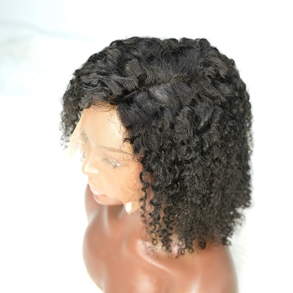 Wholesale Raw Hair Glueless Wigs Lace Front Wigs Short Bob Curly Full Hd Lace Frontal Brazilian Human Hair Wigs