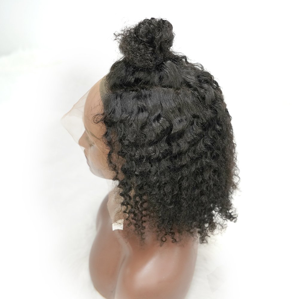 Wholesale Raw Hair Glueless Wigs Lace Front Wigs Short Bob Curly Full Hd Lace Frontal Brazilian Human Hair Wigs