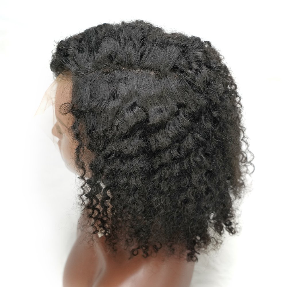 Wholesale Raw Hair Glueless Wigs Lace Front Wigs Short Bob Curly Full Hd Lace Frontal Brazilian Human Hair Wigs
