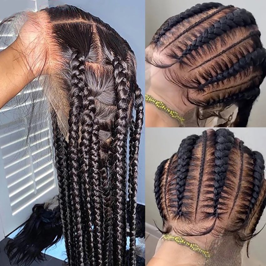 Lemoda 13x4 13x6 360 Full Lace Frontal Wig HD Transparent Lace Front Wig Peruvian Remy Bone Straight Human Hair Wigs For Women