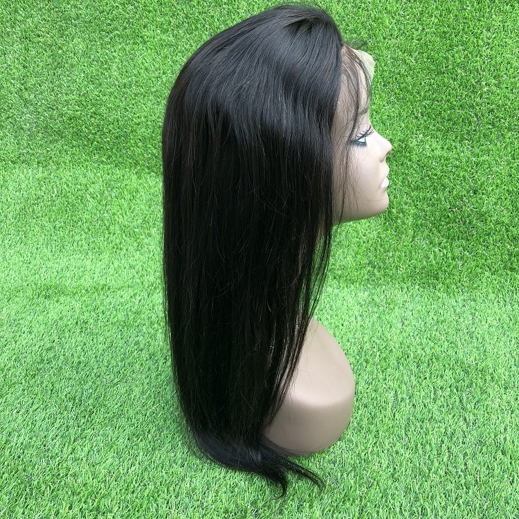 Lace Front Wig Remy Virgin Straight Human Hair Wigs for Black Women DHL Transparent Swiss lace wigs