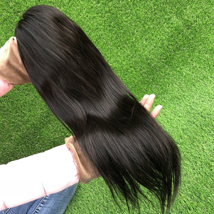 Lace Front Wig Remy Virgin Straight Human Hair Wigs for Black Women DHL Transparent Swiss lace wigs