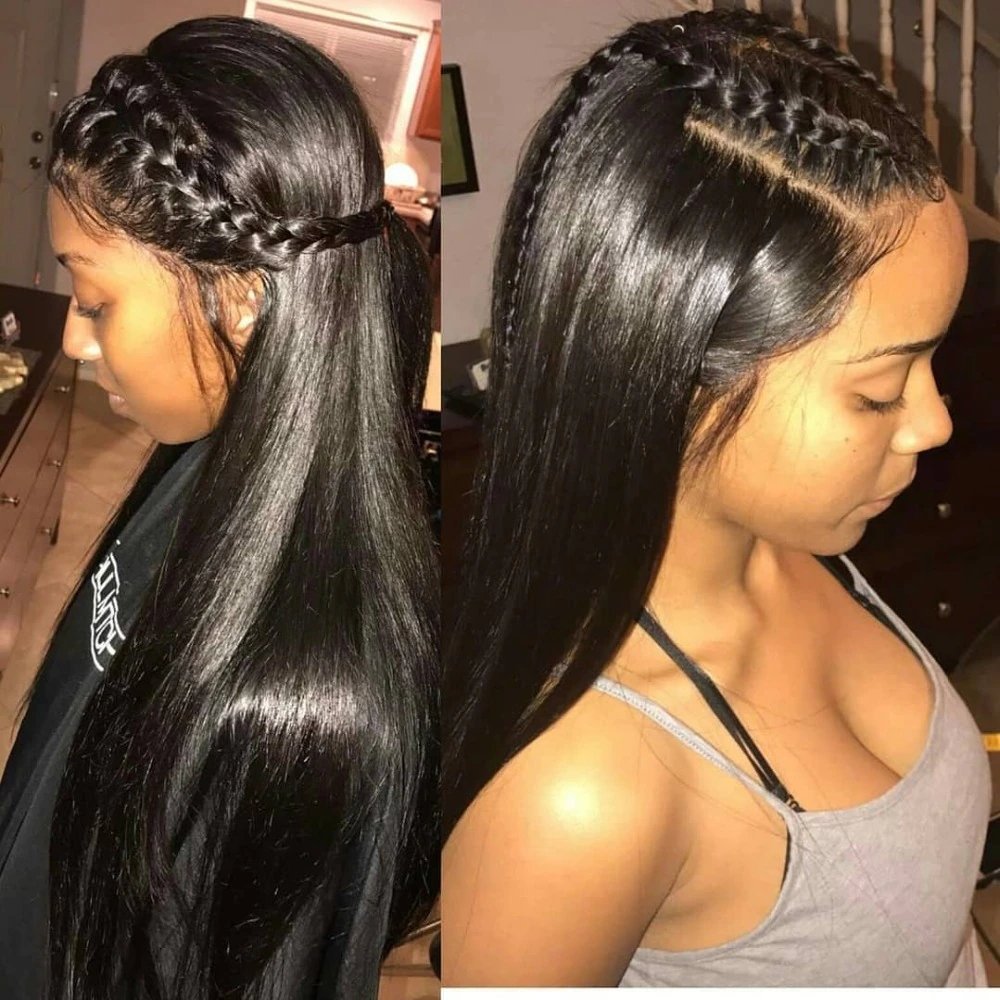 Wholesale Straight Brazilian Hair HD Lace Wigs,full lace frontal wig with baby hair,Virgin human hair wigs for black women