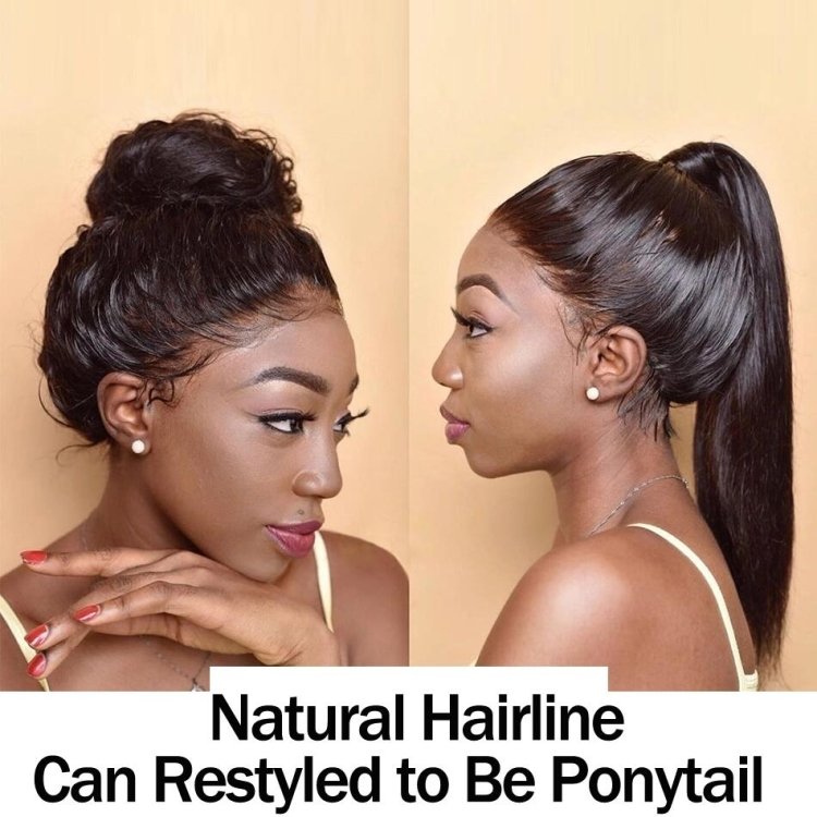 Wholesale Straight Brazilian Hair HD Lace Wigs,full lace frontal wig with baby hair,Virgin human hair wigs for black women