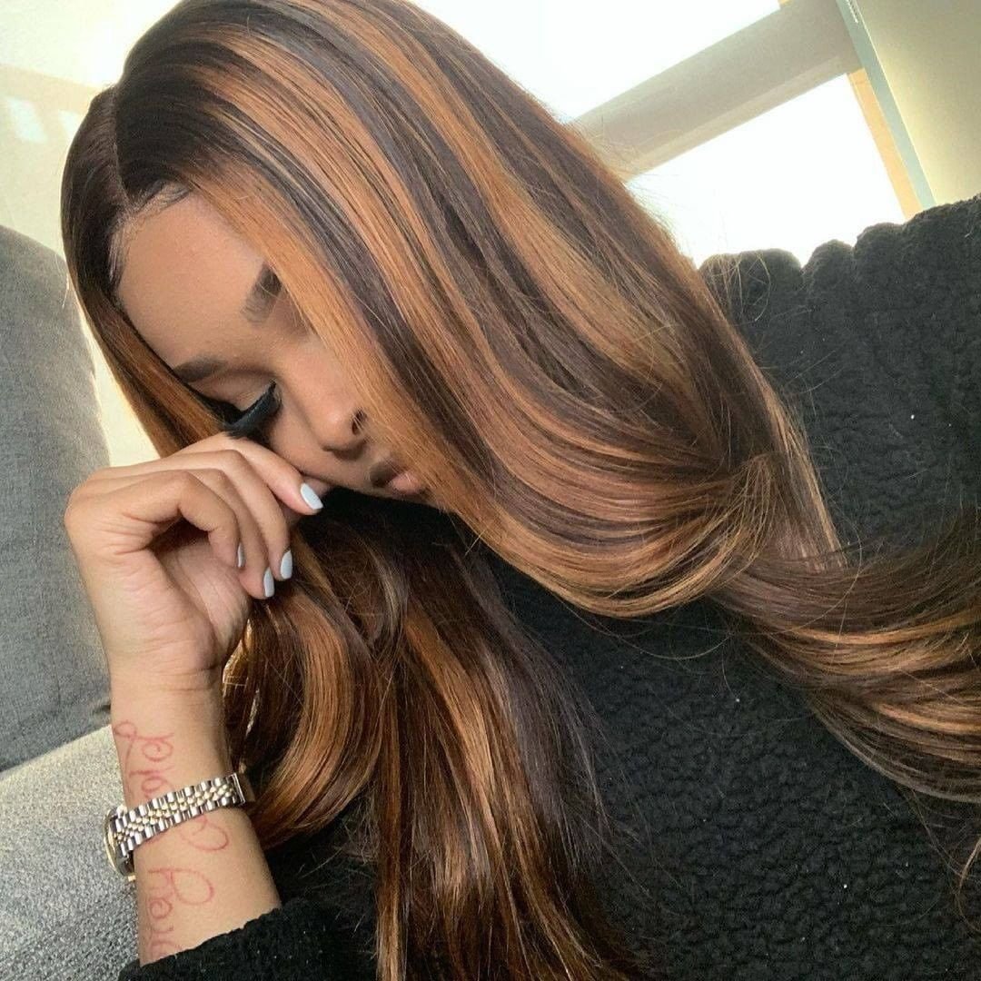 May queen Straight Hair Extensions Brazilian Raw Hair HD Transparent Frontal Wig Human Hair Wigs Lace Front for Black Women