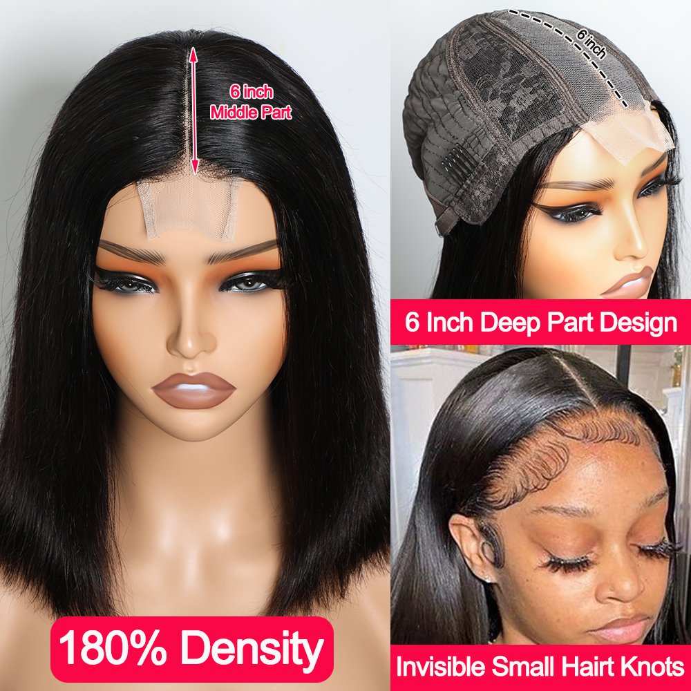 Kim K Closure straight Wig Glueless HD Lace Front Wig Long Straight Brazilian Remy Human Hair Wig for Women