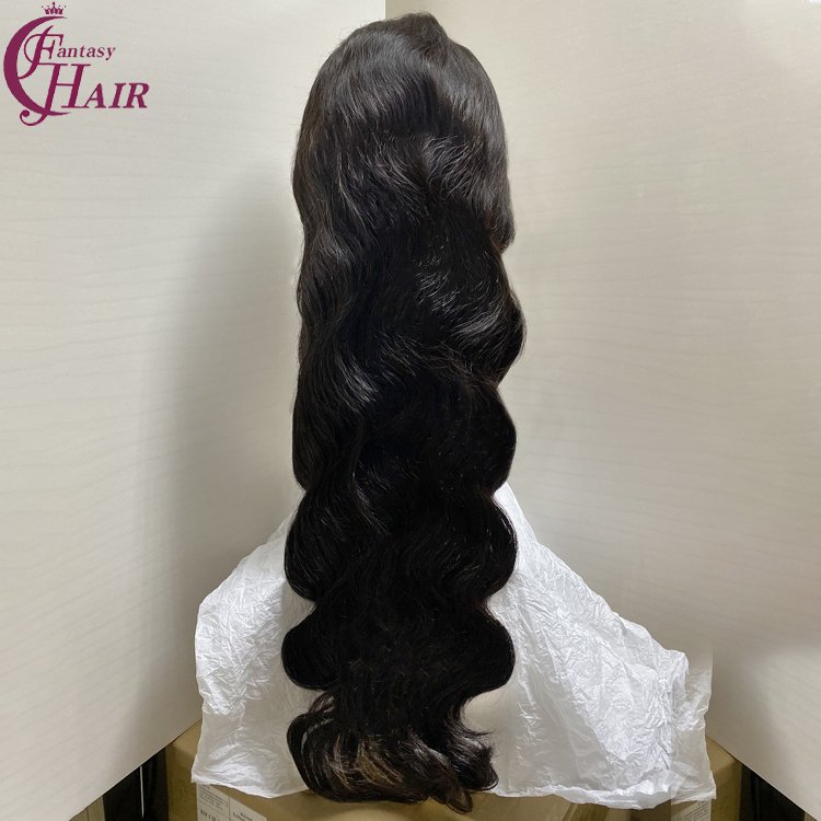 FH Preplucked Glueless Human Hair Wigs Wear and Go Lace Front Body Wave 5x5 Lace Closure Wig