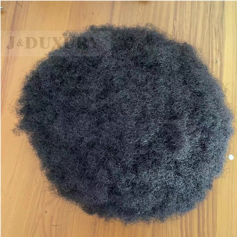 8x10 Human Hair Toupee Human Hair Wigs Pixie Cut Afro Toupee Men Full Lace Toupee Short Brazilian Hair for Black Transparent