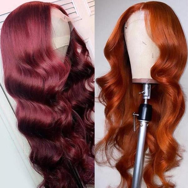 100% Real Mink Brazilian Human Hair Highlight Wig Ombre Color Full HD Swiss Lace Cuticle Aligned Virgin Hair Wig With Dark Roots