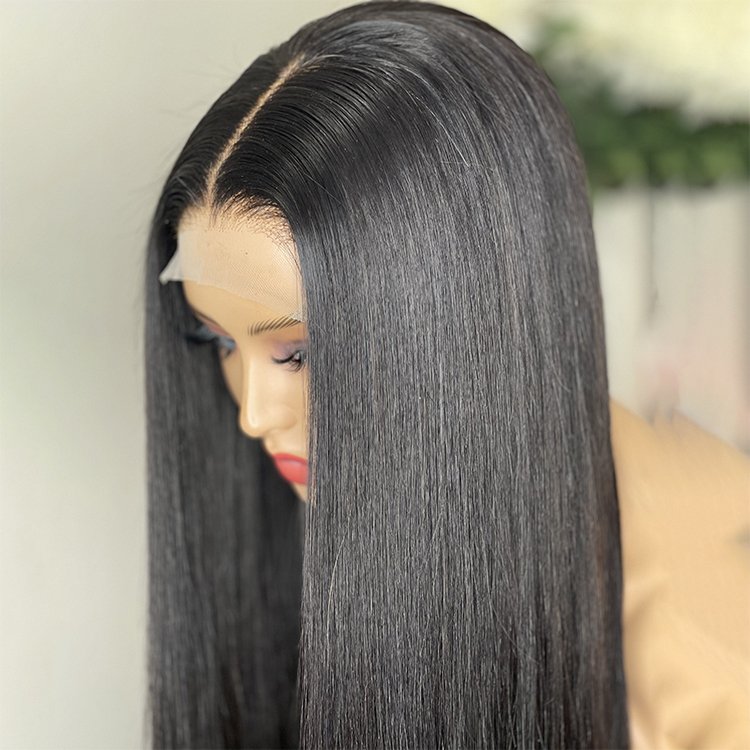 Brazilian 40 Inch Lace Front Wigs Raw Indian Peruvian Human Hair Wigs Glueless 13X6 360 Full Hd Lace Frontal Wig For Black Women