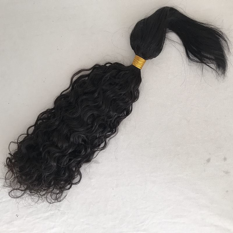 10A 15A Grade Brazilian Virgin Hair Water wave wet and wavy hair braid in weft for braIding cheap wholesales