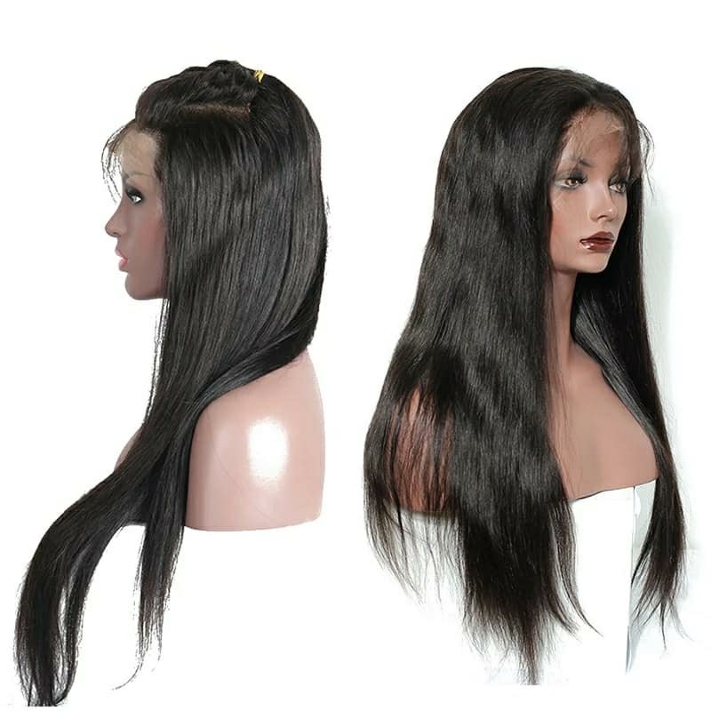 Wholesale Human Hair Wigs 360 lace Low price And High Quality Blonde Brazilian Human Full Lace Wig For Black Women