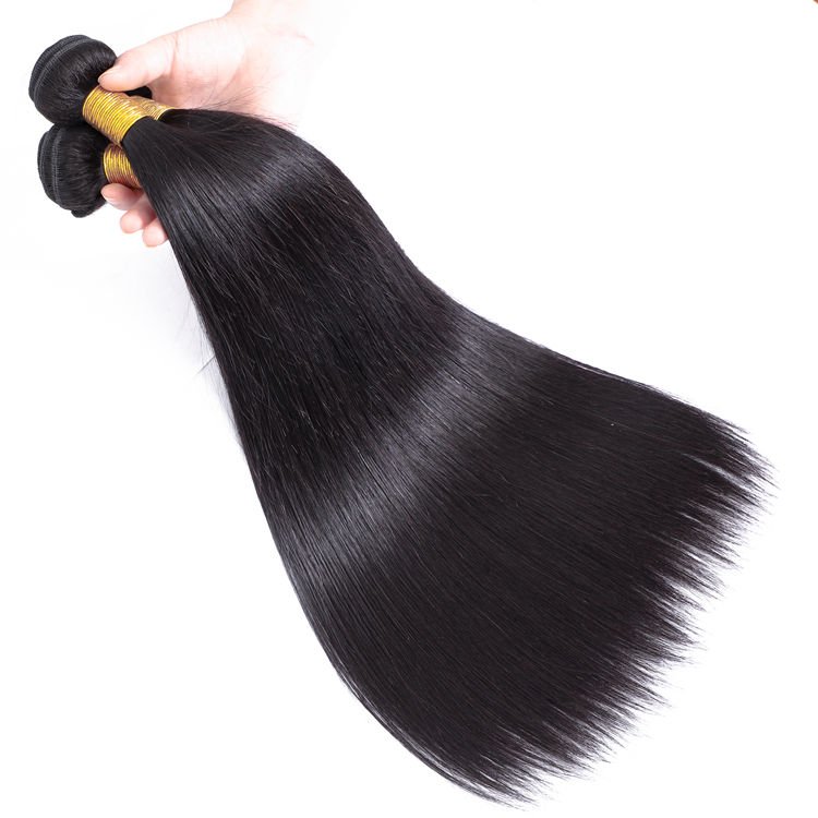 Wholesale Raw Cuticle Aligned Hair 100 Virgin Human Hair Remy Vietnamese Hair Straight 3 Bundles With Lace Frontal Closure