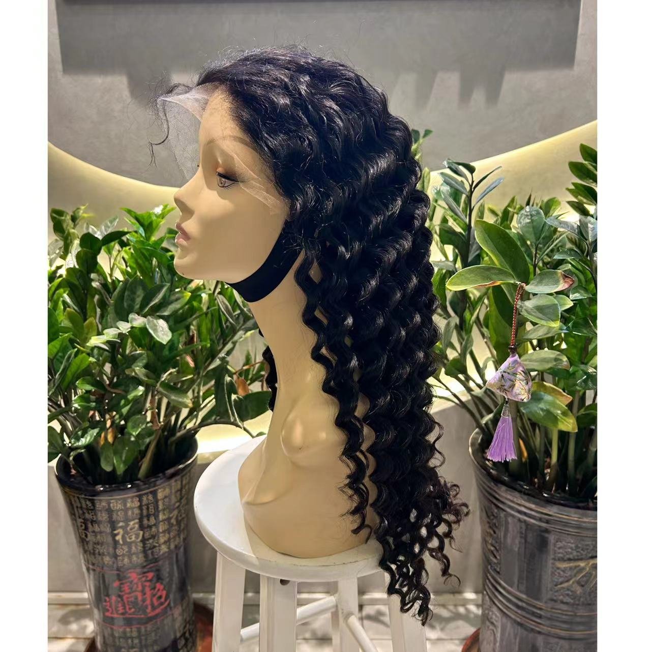 Ghrehair perruques naturel cheveux humain Virgin Human Hair Wigs DW Glueless with comfortable elastic band 13x4 Wigs For women