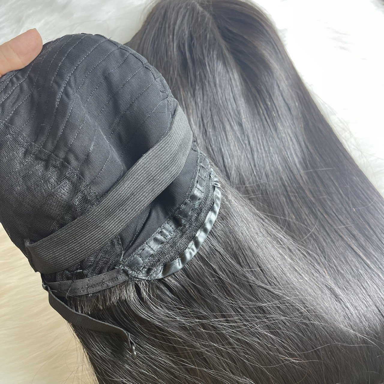 Sale!!! Raw Vietnamese Hair Wigs Human Hair Lace Front Wigs Bone Straight Transparent Swiss HD Lace Human Hair Extensions