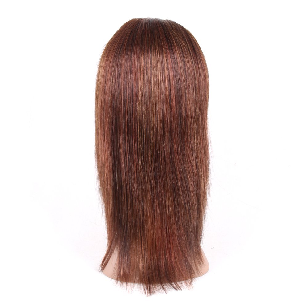 Original virgin human hair wigs 100% human hair cap wig