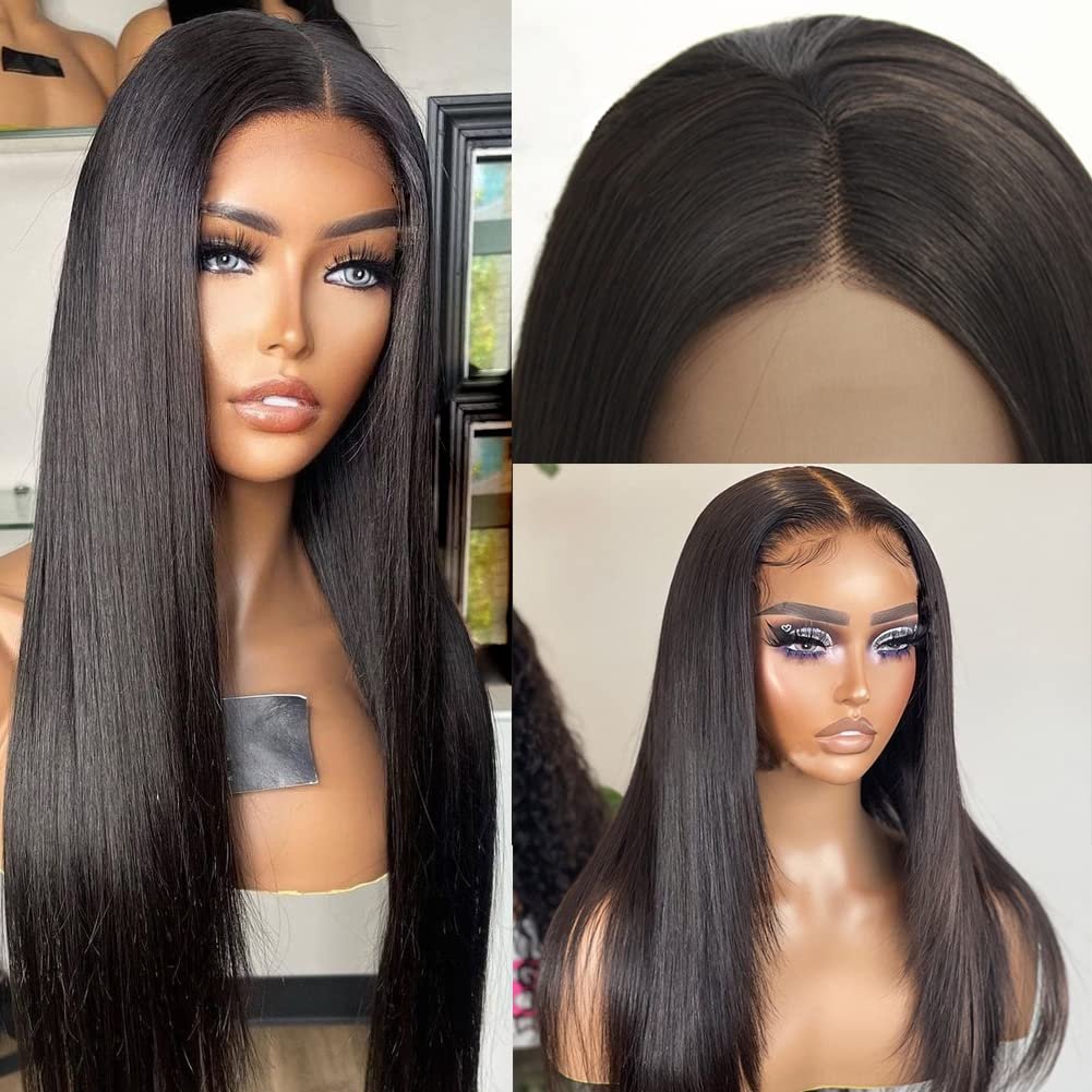 Cheap Bone Straight Full Lace Human Hair Wigs For Black Women Peruvian Human Hair Extensions Wigs Hd Lace Frontal Wig Vendor