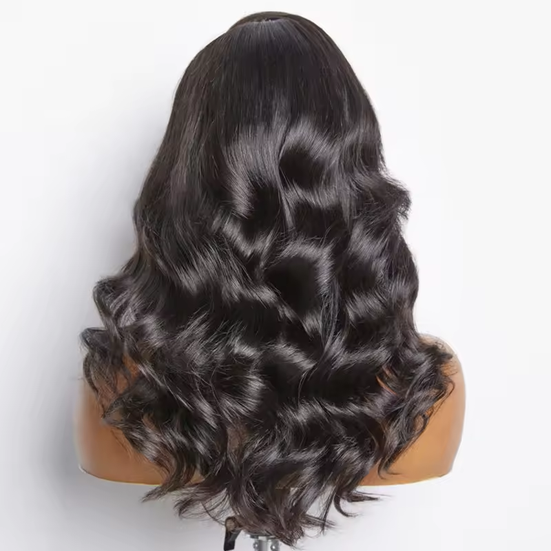 Glueless Wig 4x6 Closure HD Transparent Lace Front wig Loose Body Wave 100% Virgin Human Hair Wig For Black Women
