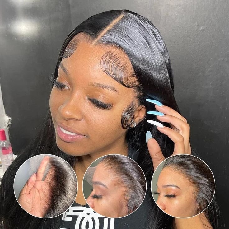 Raw Vietnamese Hair Wig Bone Straight Human Hair Vendor 13x4 Pre Pluck Hd Lace Front Wig Raw Cambodian Hair Wig for Black Women