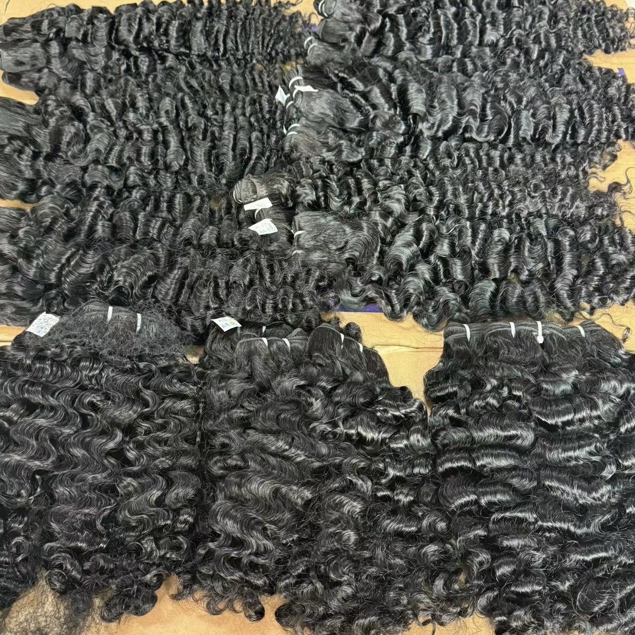 Hot selling 100% Virgin Raw Vietnamese Hair burmese curly RAW Natural wave human hair wigs