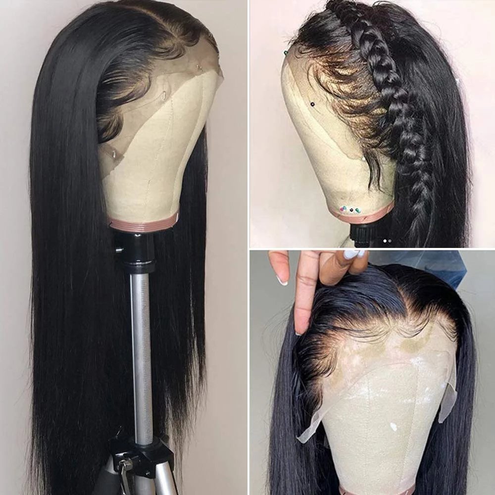 Yeswigs Bone Straight Lace Front Wig Brazilian Virgin Human Hair Hd Lace Frontal Wig Full Lace Human Hair Wigs For Black Women
