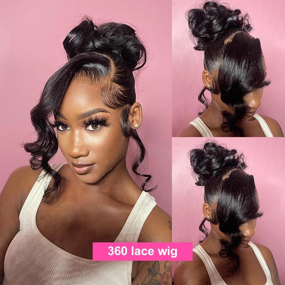 Cheap Brazilian Hair Lace Front Body Wave Wigs 360 Full Lace Human Hair Wig For Black Women HD Lace Frontal Wig Vendor