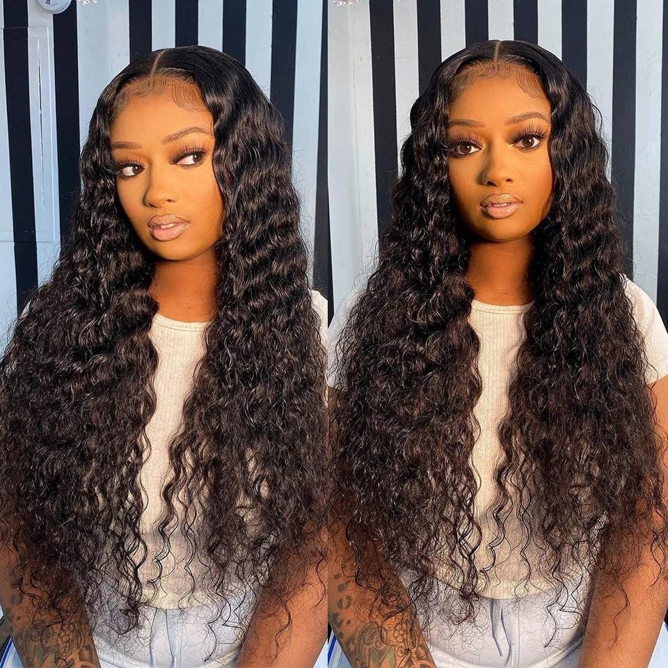 Wholesale pre plucked bleached knots 100% human hair wigs vendors Virgin Brazilian human hair hd lace frontal wig